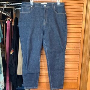 Everlane Cropped Blue Jeans